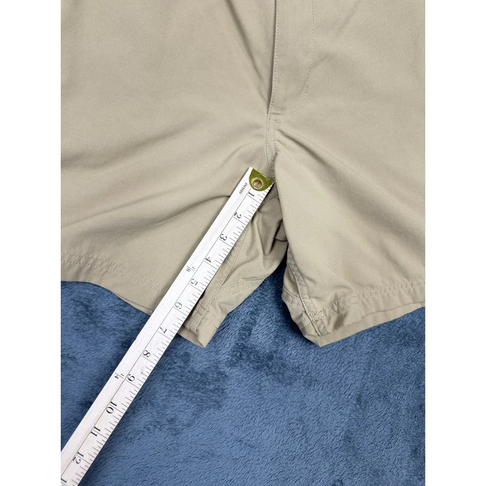 Duluth Trading Co. Women's XL‎ Nylon Hiking Shorts Tan Outdoor Casual